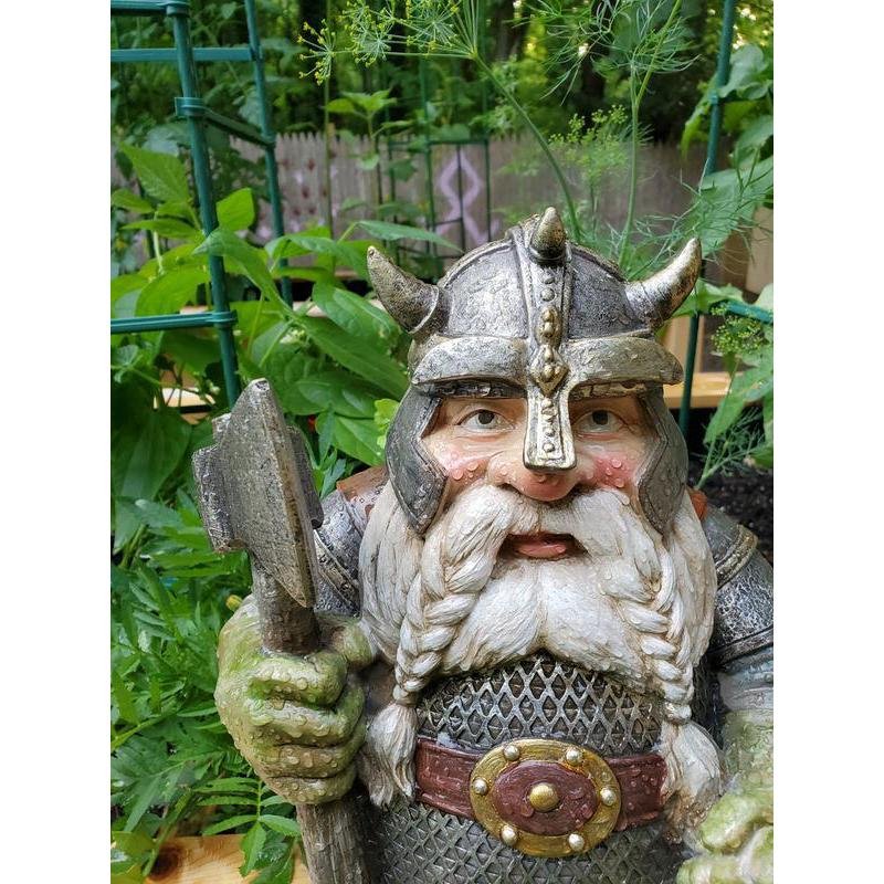 Viking Victor Norse Dwarf Gnome Statue
