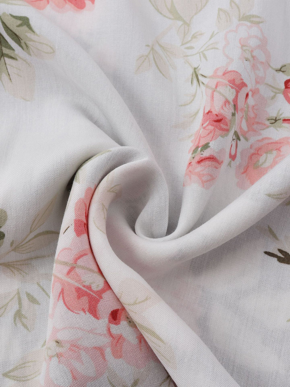 Hawaii-Kurzarmhemd mit Blumen-Patchworkmuster für Herren