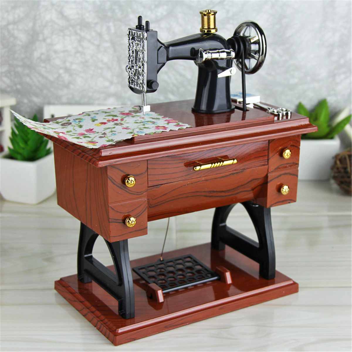 Mother's Day Gift - Sewing Machine Music Box
