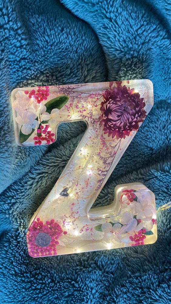 ๐ Handmade Floral Night Light๐