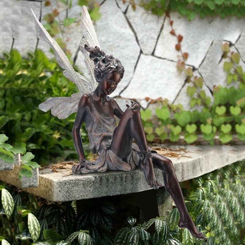 Tudor and Turek Sitting Fairy Statue