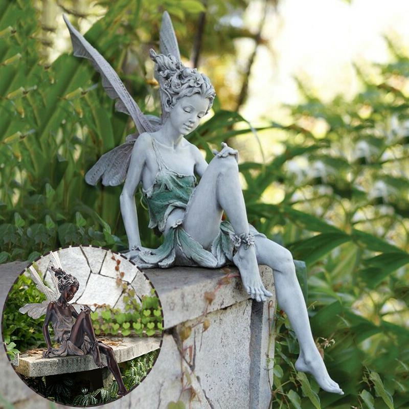 Tudor and Turek Sitting Fairy Statue