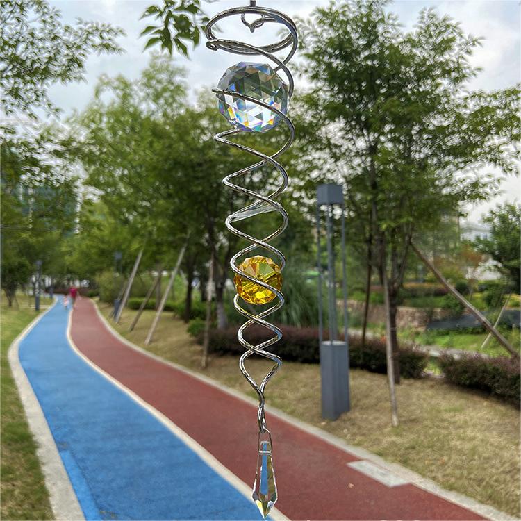 🔥Last Day Promotion-49%OFF - Gazing Ball Spiral Tail Wind Spinner Stabilizer