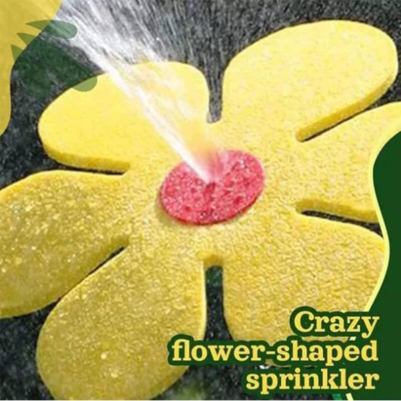 Crazy Dancing Sunflower Garden Lawn Sprinkler