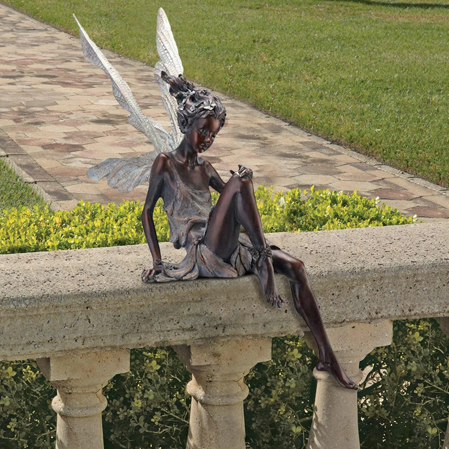 Tudor and Turek Sitting Fairy Statue