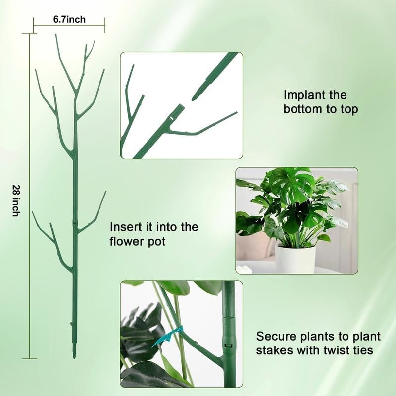 πππΏ 5 Pack Plant Support Stakes