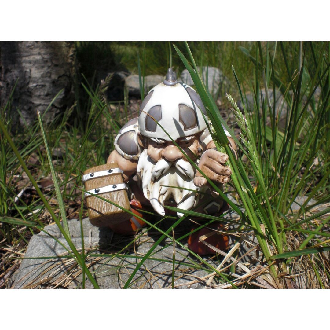 Viking Victor Norse Dwarf Gnome Statue