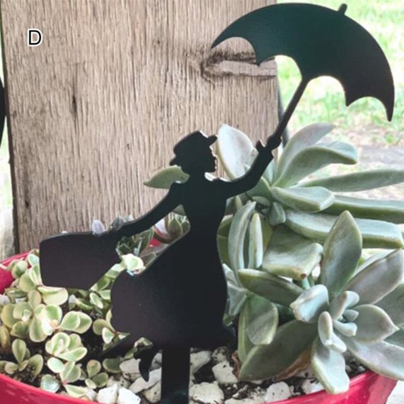Garden Fairy Elf Decorative Ornament Metal Iron Crafts