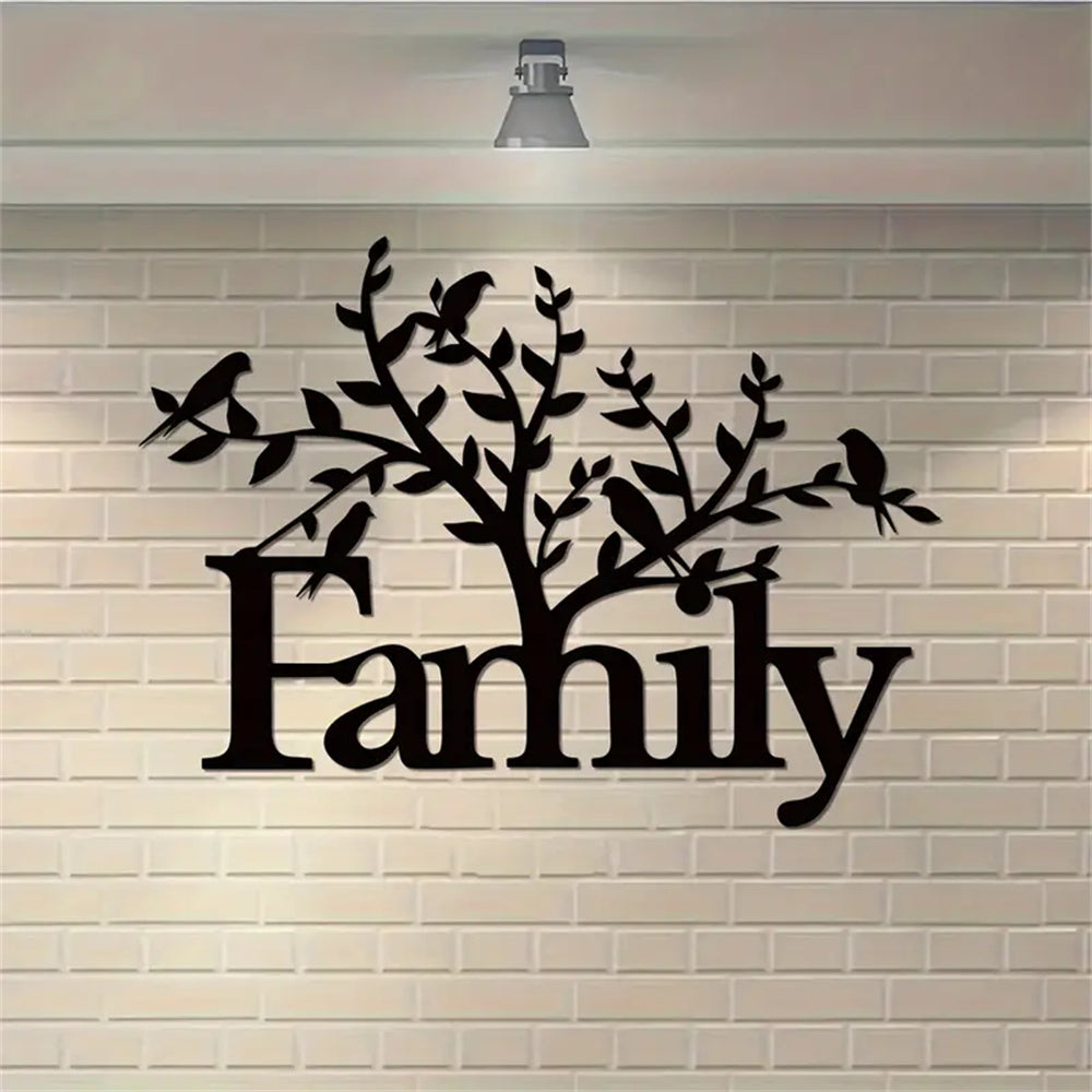 Family Tree Metal Signs Metal Family Wall Decor