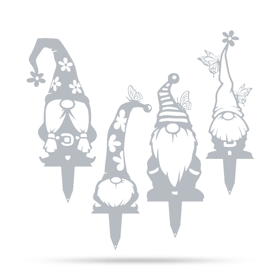 Garden Art - Gnomes 4 Pack