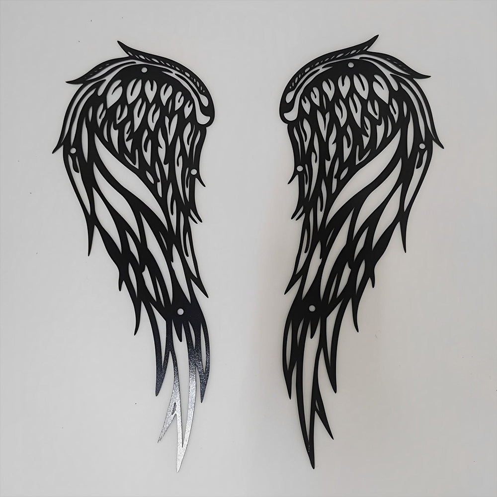 1 Pair Angel Wings Metal Wall Art
