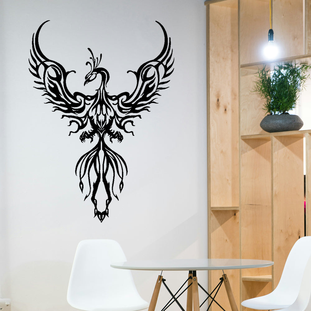 Rising Phoenix Metal Wall Art