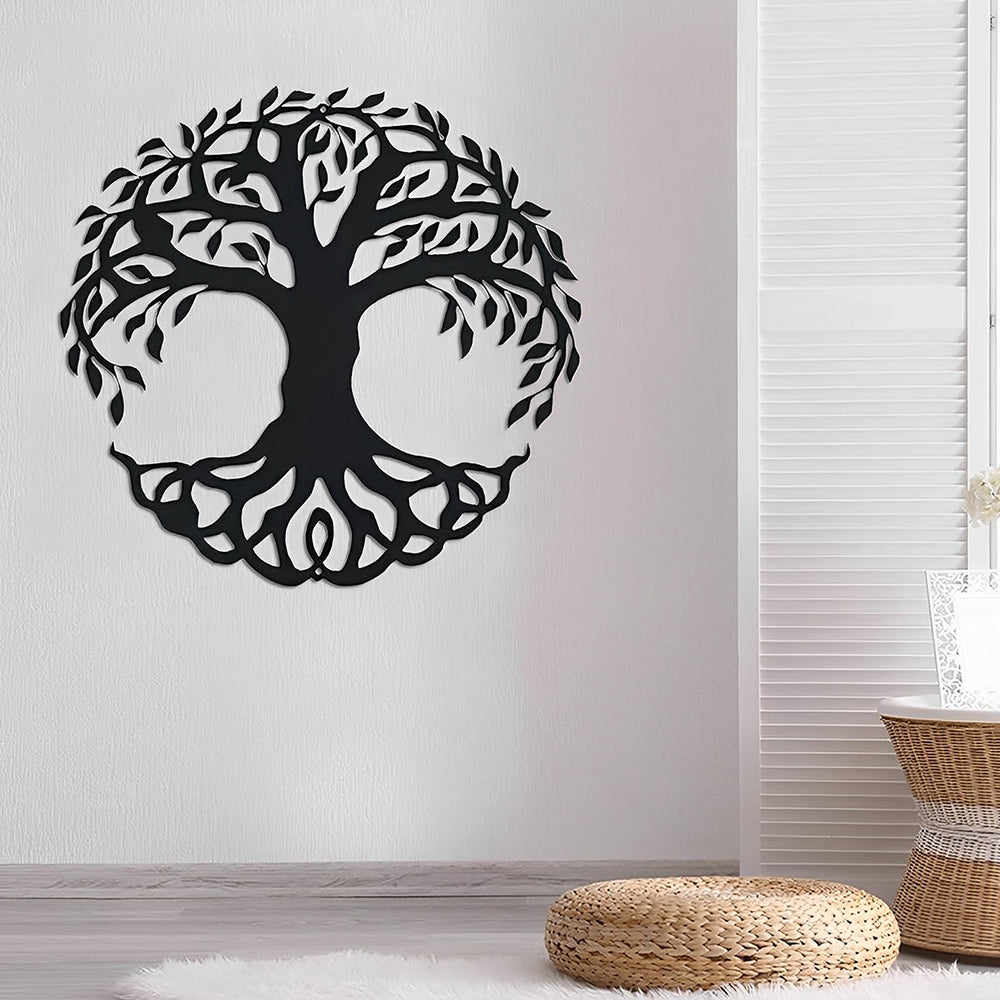 Abstract Tree of Life Metal Wall Art