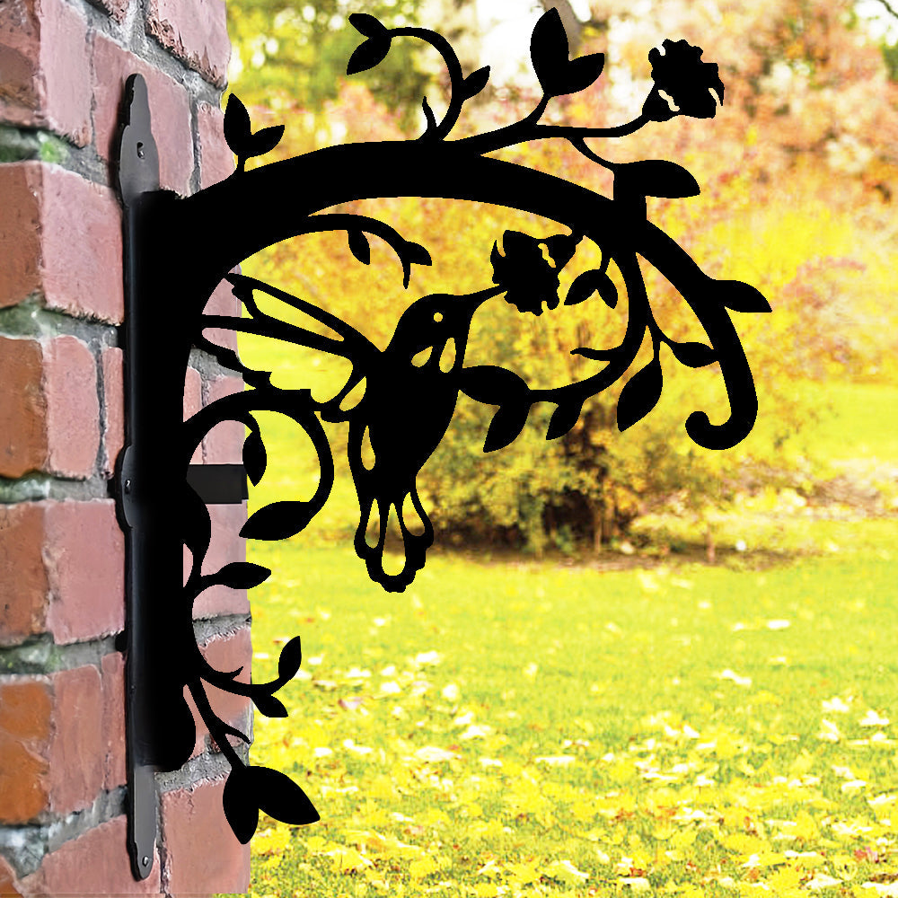 Hummingbird Metal Hanging Bracket Plant Stand