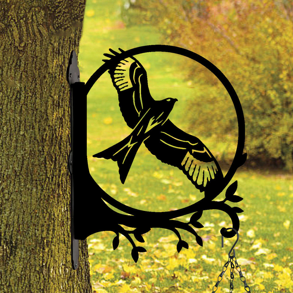 Red Kite Metal Hanging Bracket Plant Stand
