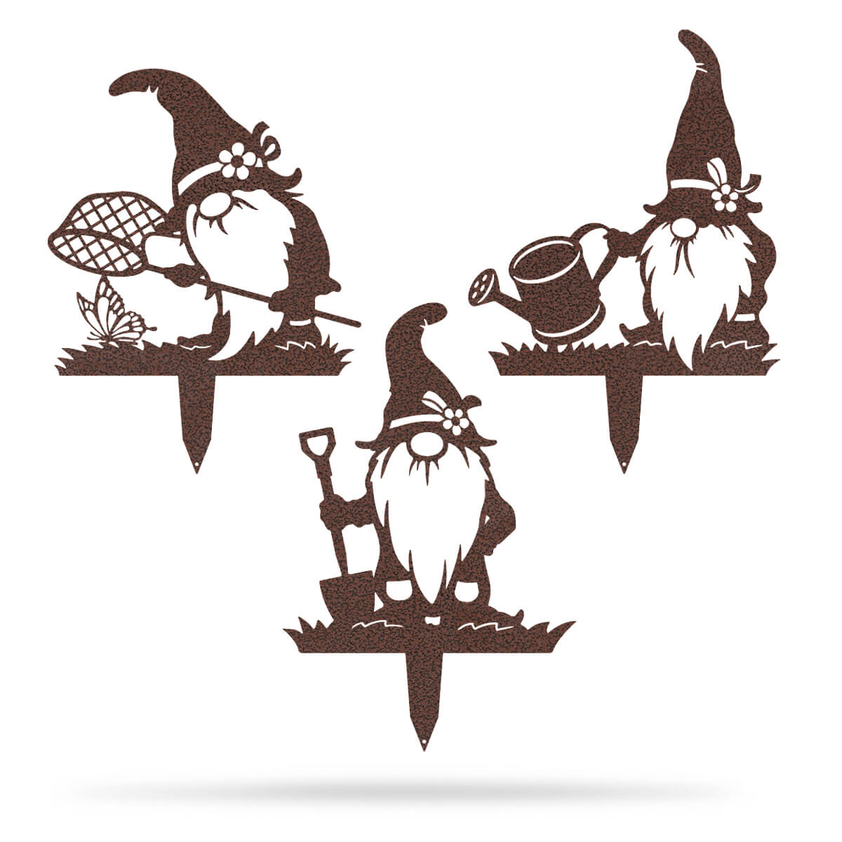 Garden Art - Gnomes Gardening Pack