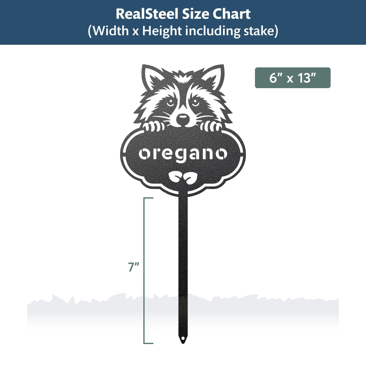 Rocky the Racoon Seed & Plant Markers