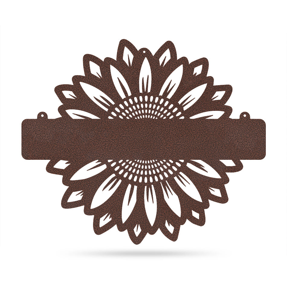 Sunflower Monogram