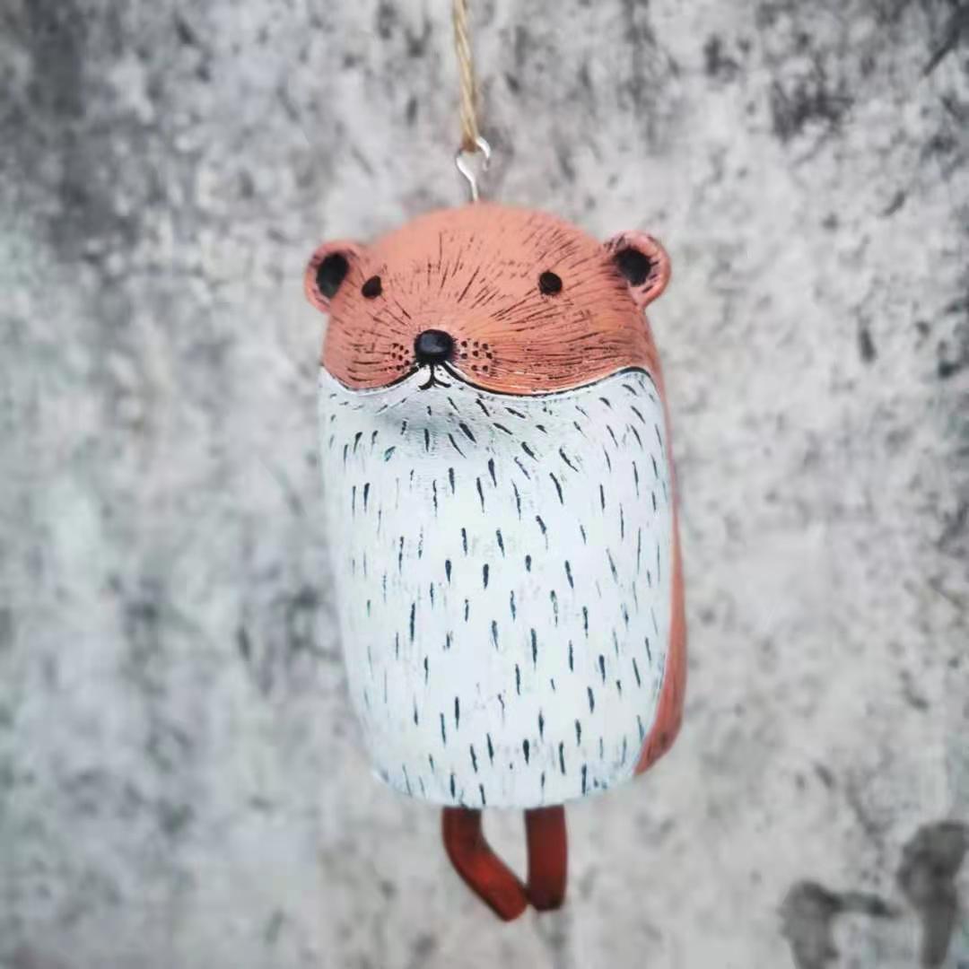 Beautiful Rustic Animal Wind Chimes-Boho Handmade Garden Decor Gift