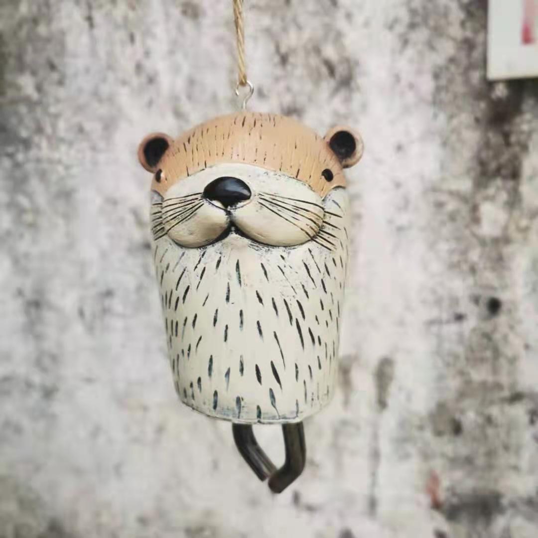 Beautiful Rustic Animal Wind Chimes-Boho Handmade Garden Decor Gift