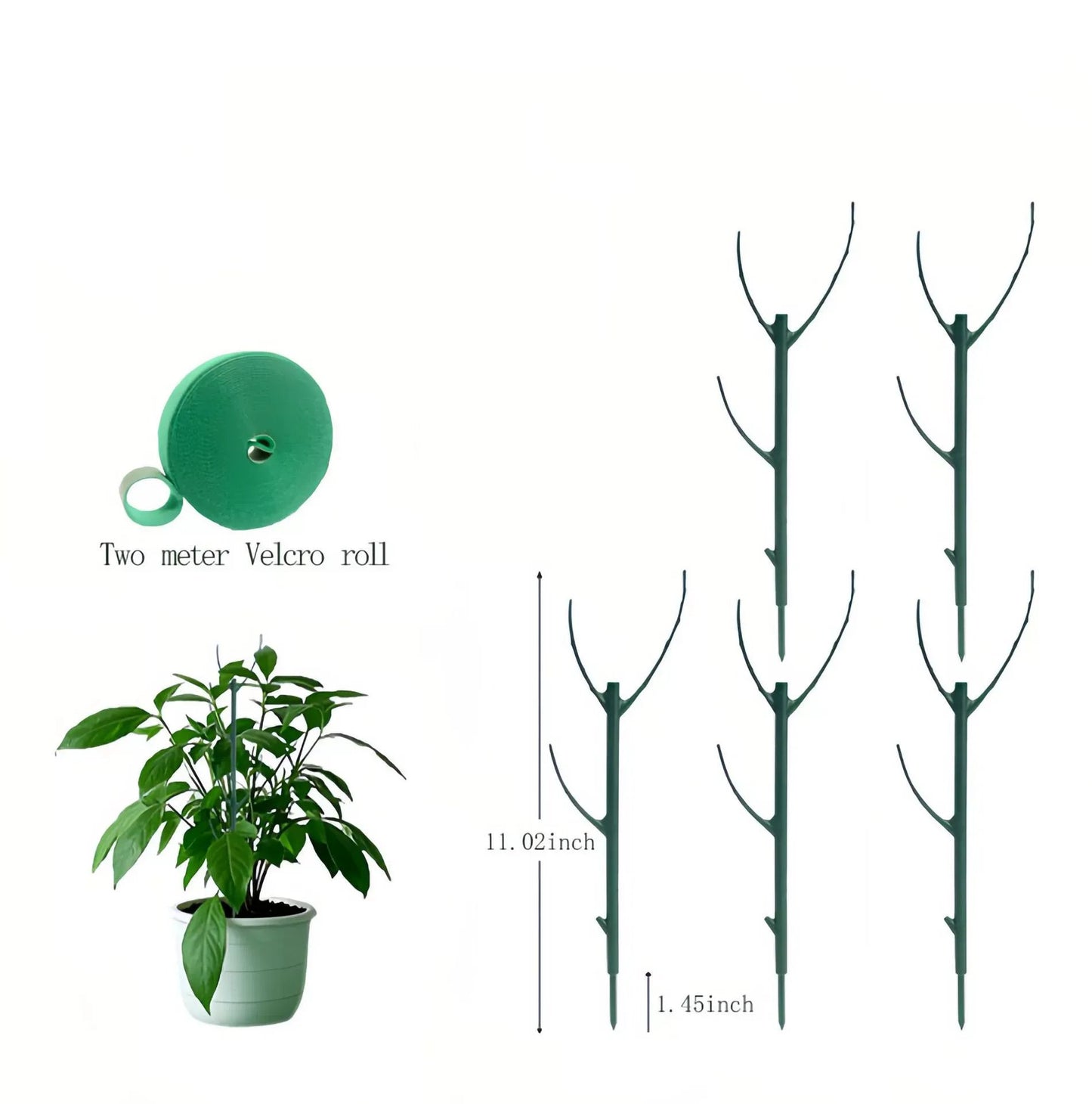 πππΏ 5 Pack Plant Support Stakes