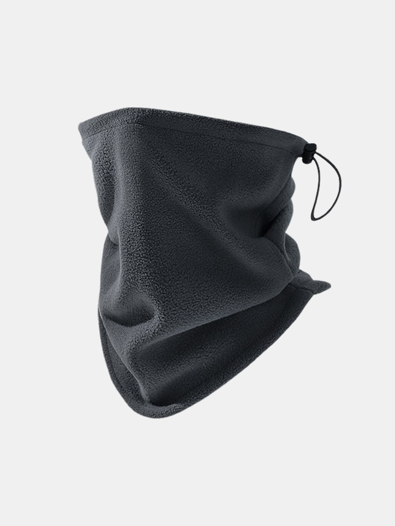 Set aus warmer Mütze und verstellbarem Schal aus Polarfleece, geeignet für Outdoor-Sportarten