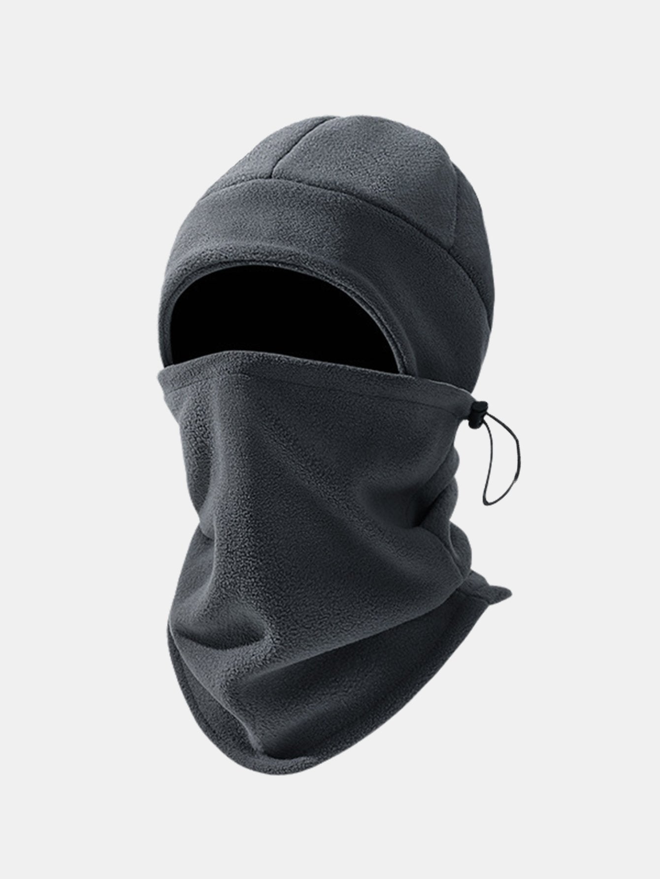 Set aus warmer Mütze und verstellbarem Schal aus Polarfleece, geeignet für Outdoor-Sportarten