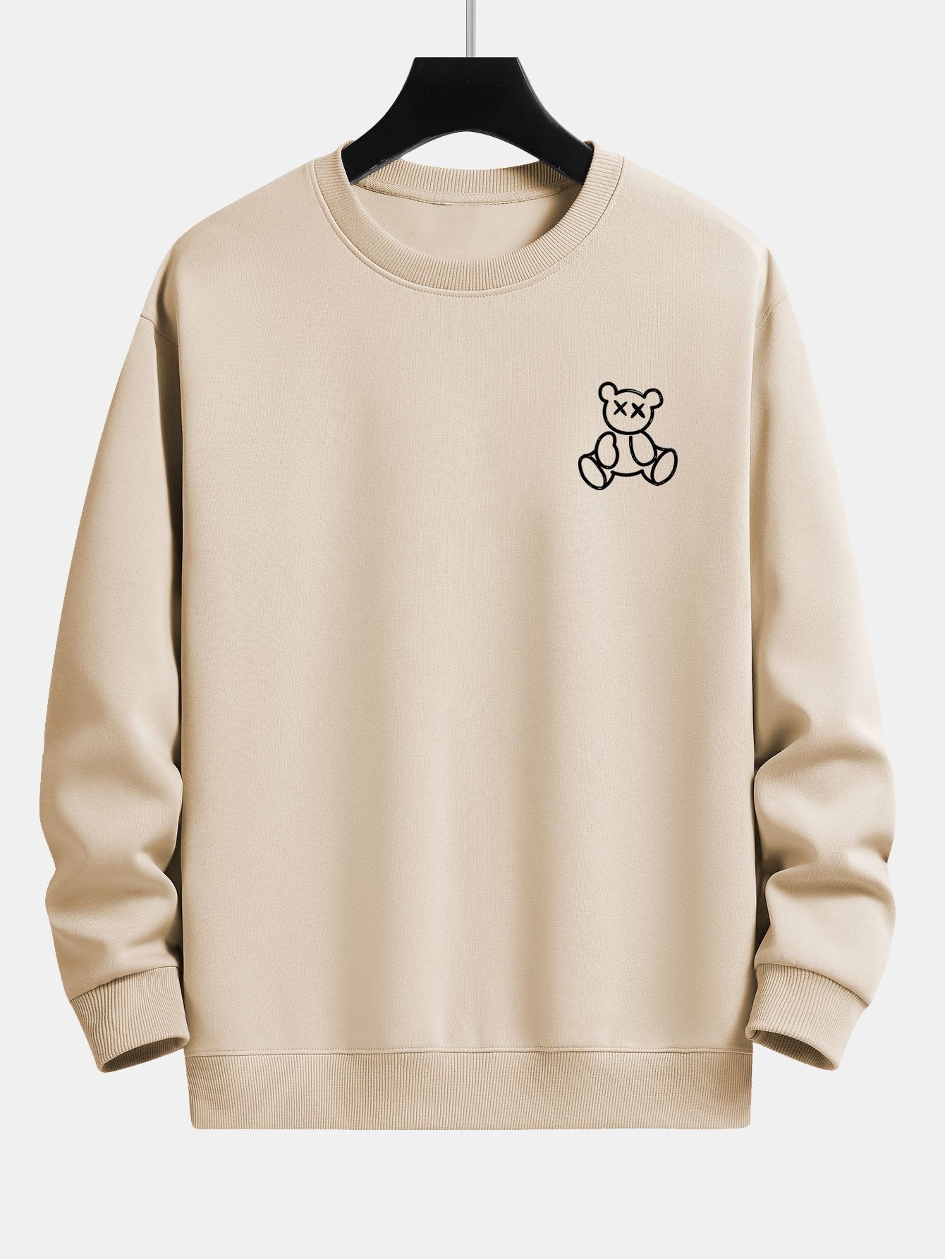 Relaxed Fit Sweatshirt mit Bären-Urlaubs-Print