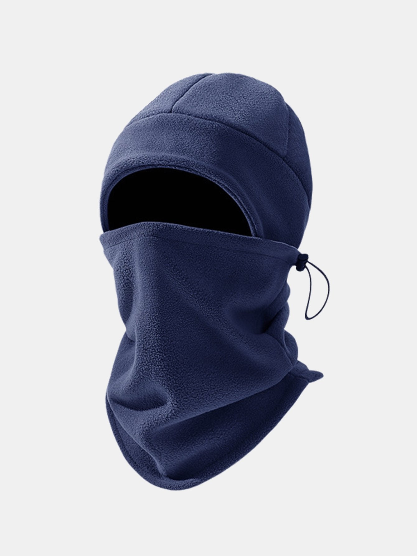 Set aus warmer Mütze und verstellbarem Schal aus Polarfleece, geeignet für Outdoor-Sportarten