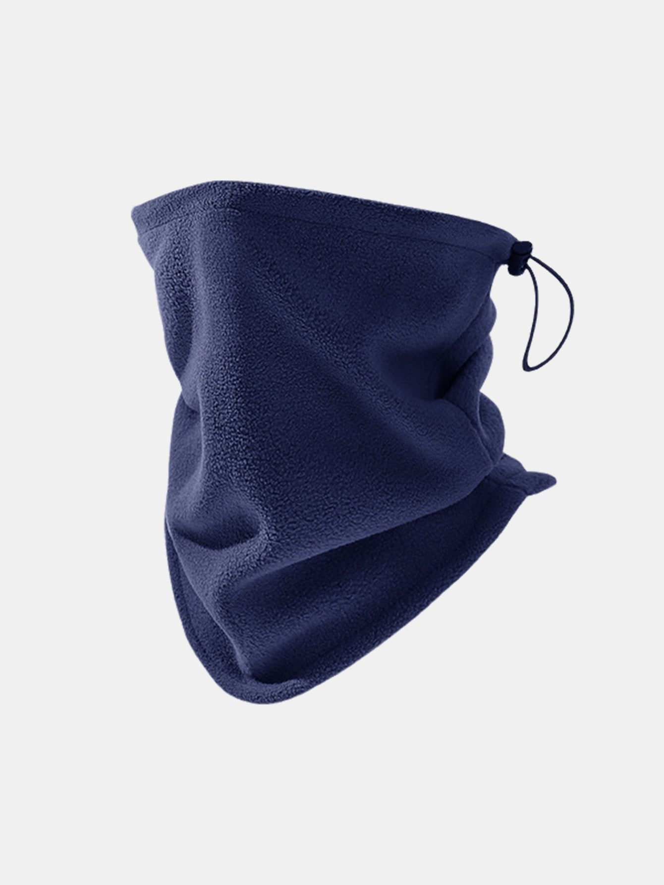 Set aus warmer Mütze und verstellbarem Schal aus Polarfleece, geeignet für Outdoor-Sportarten