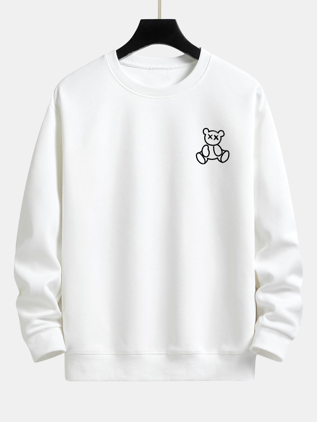 Relaxed Fit Sweatshirt mit Bären-Urlaubs-Print