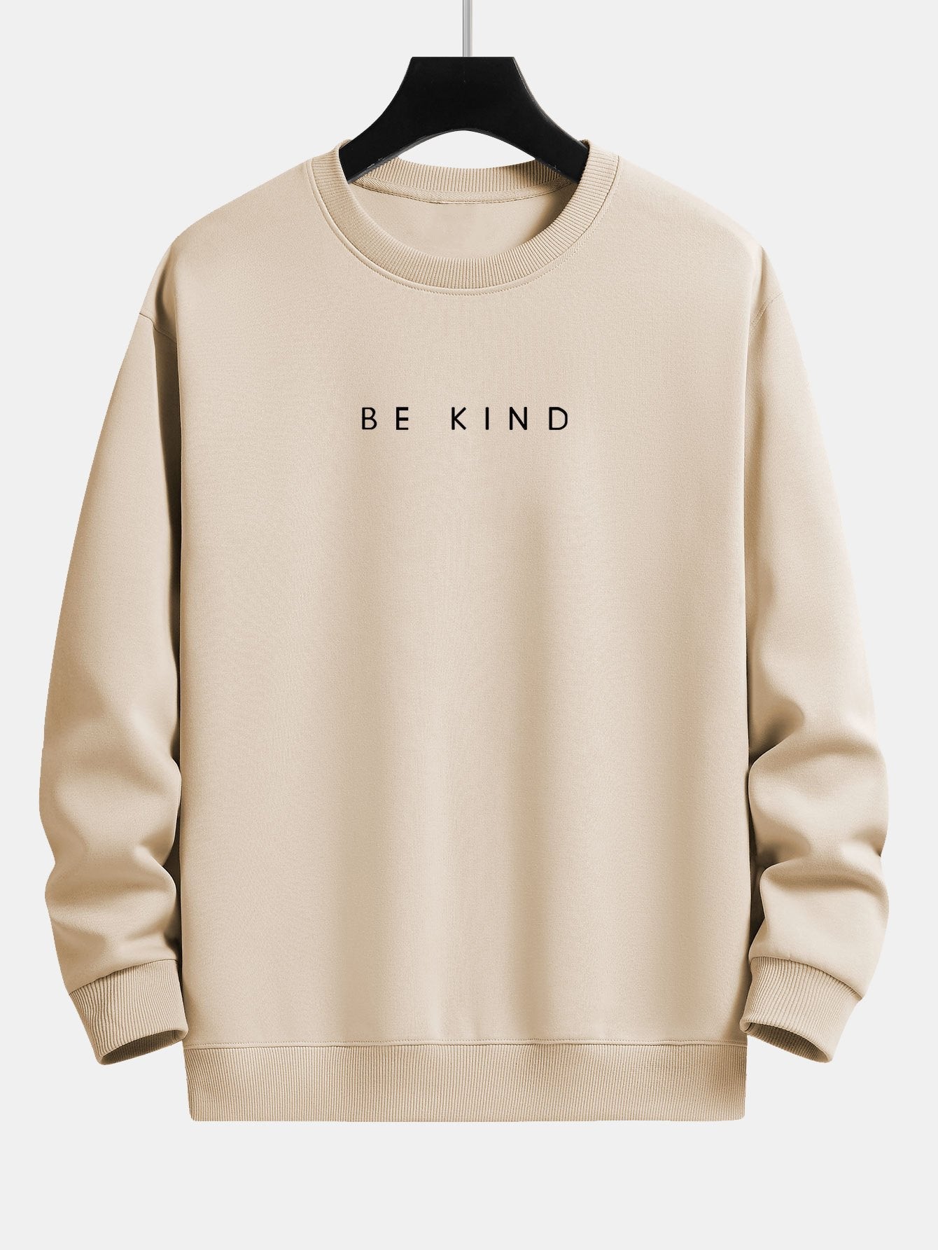 Relaxed Fit Sweatshirt mit „Be Kind“-Print