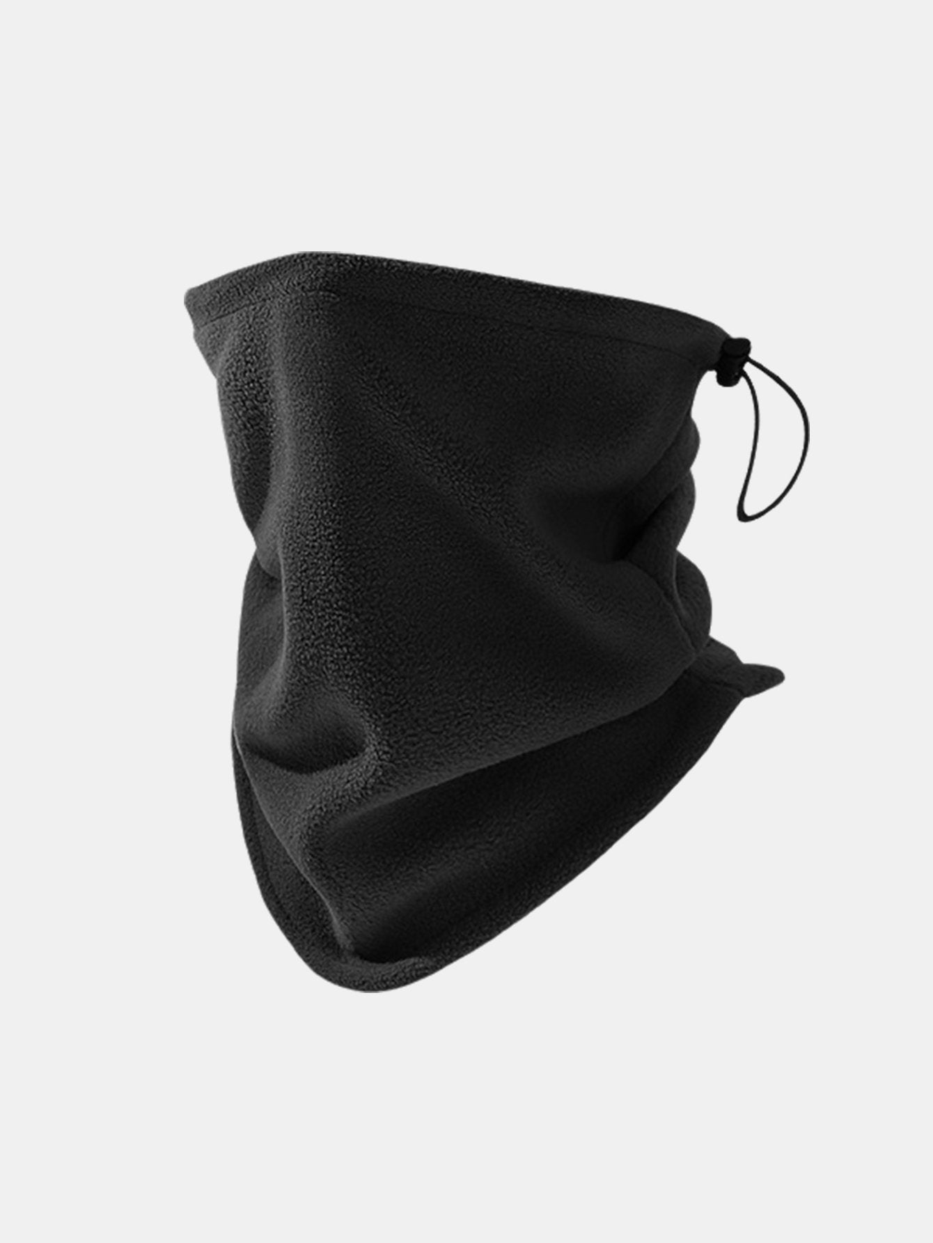 Set aus warmer Mütze und verstellbarem Schal aus Polarfleece, geeignet für Outdoor-Sportarten