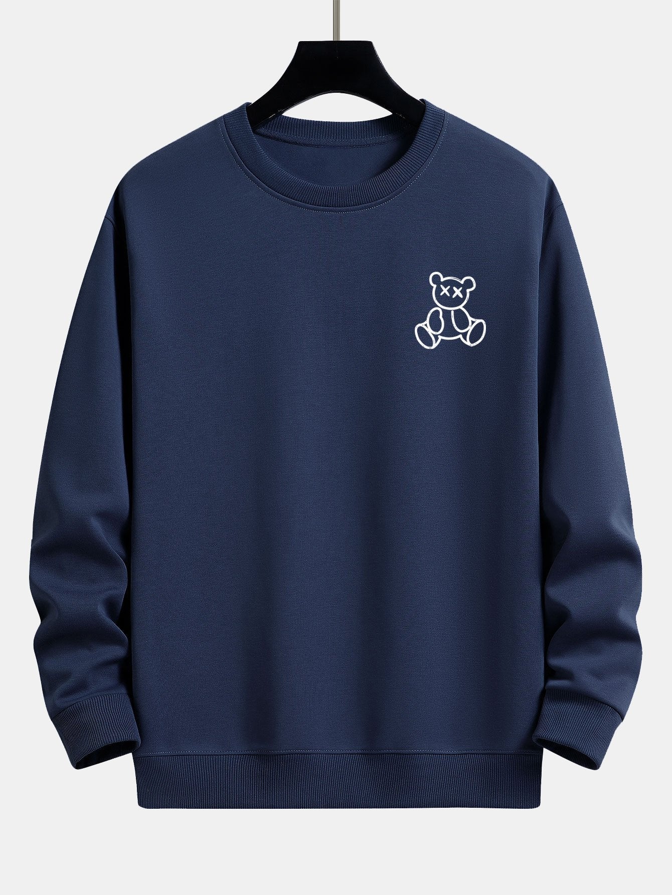 Relaxed Fit Sweatshirt mit Bären-Urlaubs-Print
