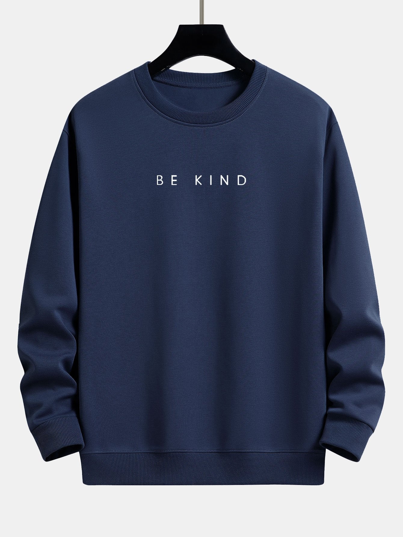 Relaxed Fit Sweatshirt mit „Be Kind“-Print