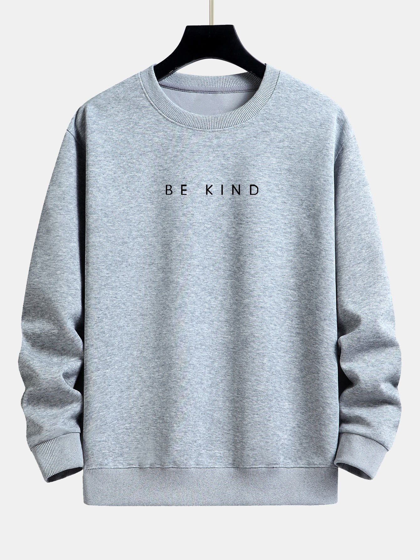 Relaxed Fit Sweatshirt mit „Be Kind“-Print