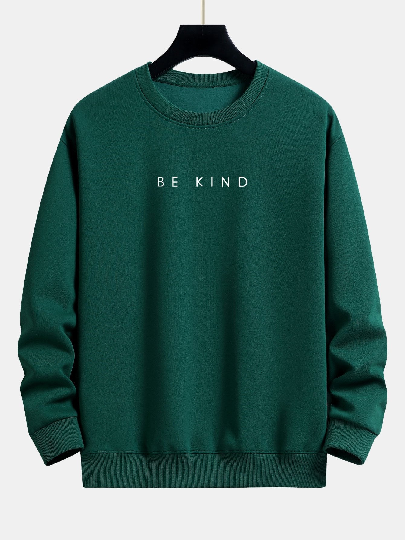 Relaxed Fit Sweatshirt mit „Be Kind“-Print