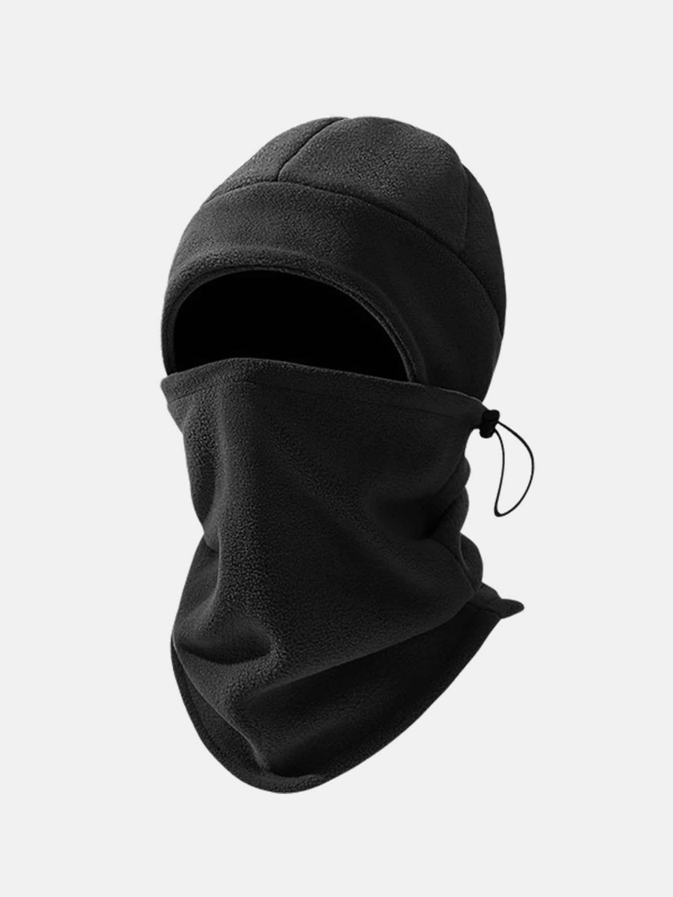 Set aus warmer Mütze und verstellbarem Schal aus Polarfleece, geeignet für Outdoor-Sportarten