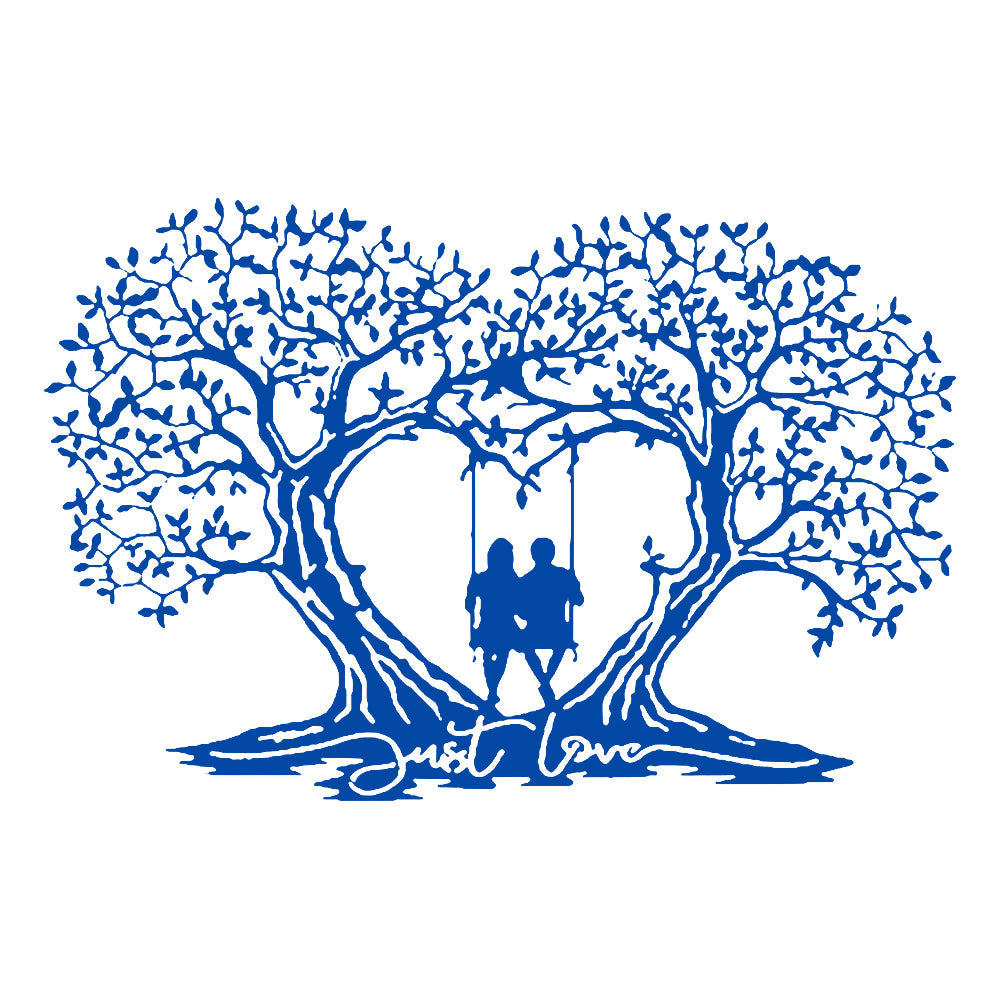 Love Tree Heart-shaped Tree Of Life Metal Wall Art