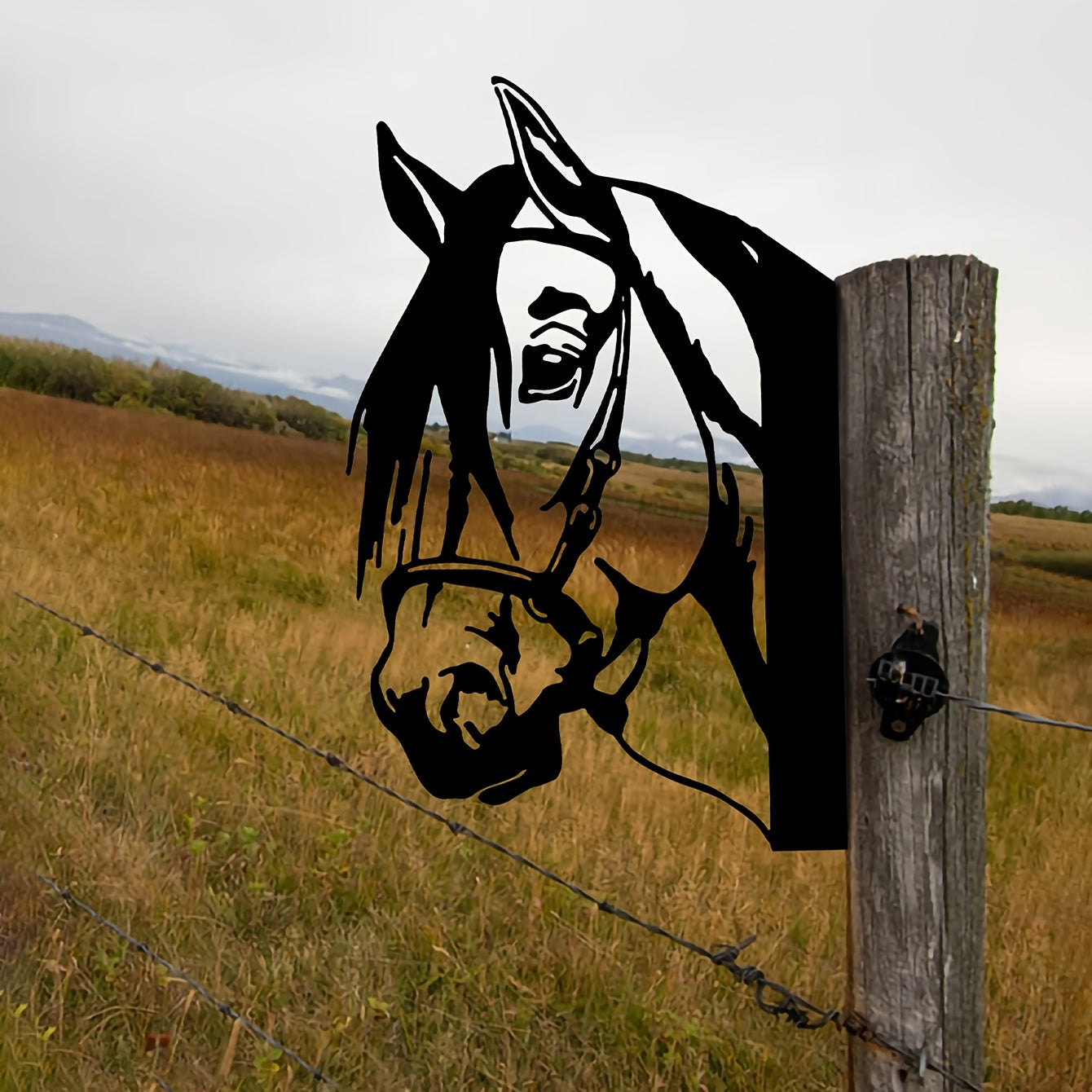 Garden Farm Peep Animals Metal Artwork Decoration