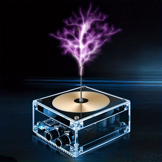 Wireless Tesla Coil Speaker - Lightning and Stereo Sound in the Palm of Your Hand