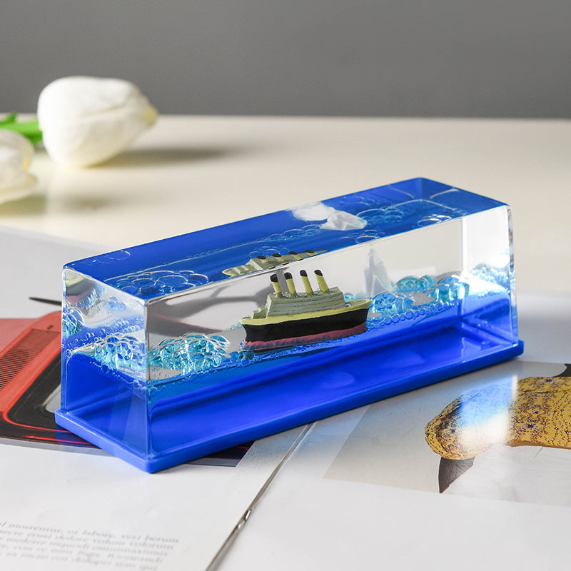 Home Decor Decoration Unsinkable Ship Toy