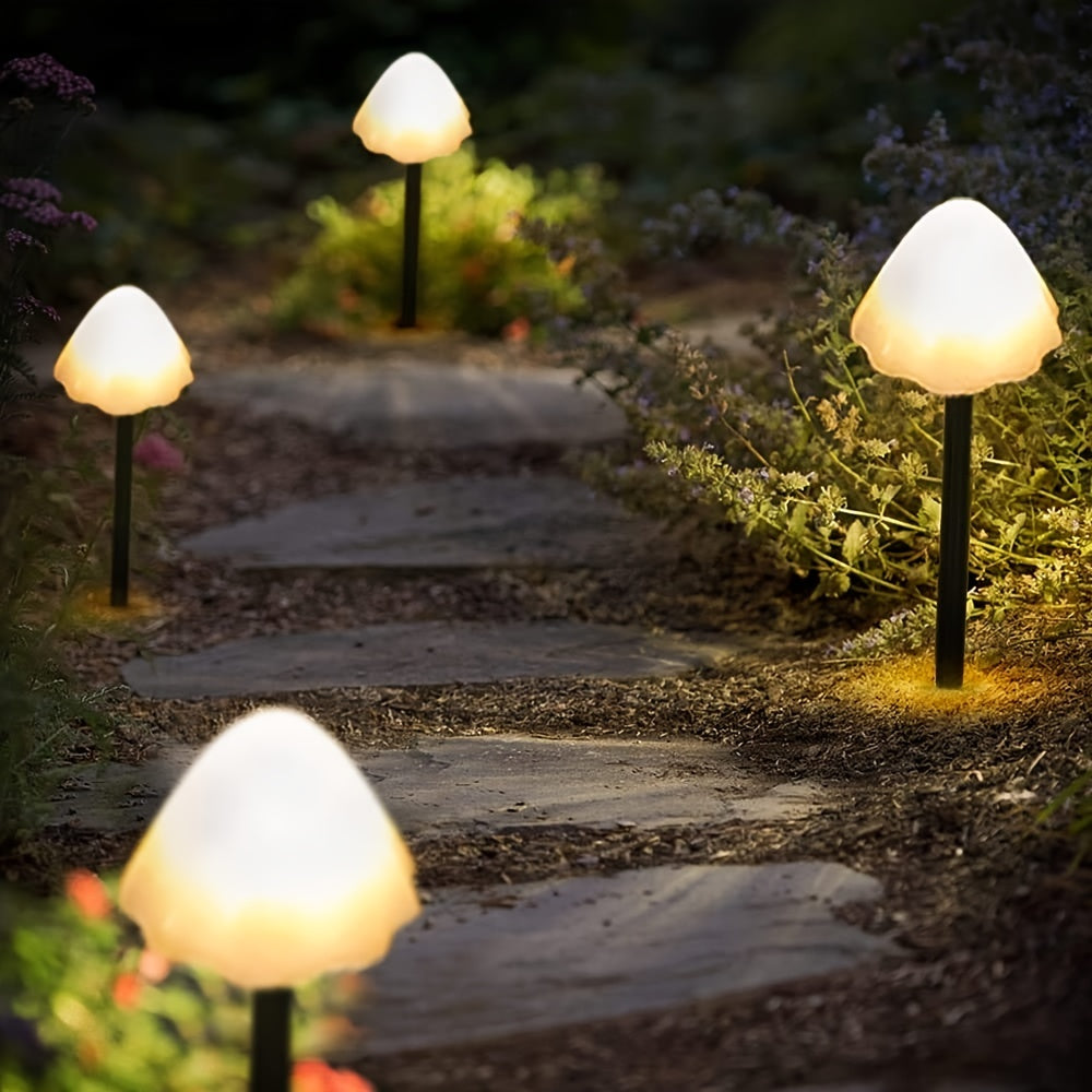 Solar Mushroom Light Garden Outdoor Decoration