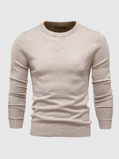 Men's casual crew neck slim fit sweater