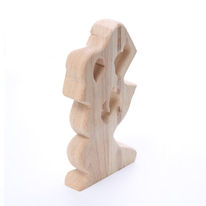Eternal Couple's Kiss Statue Decorative Artwork Ornament