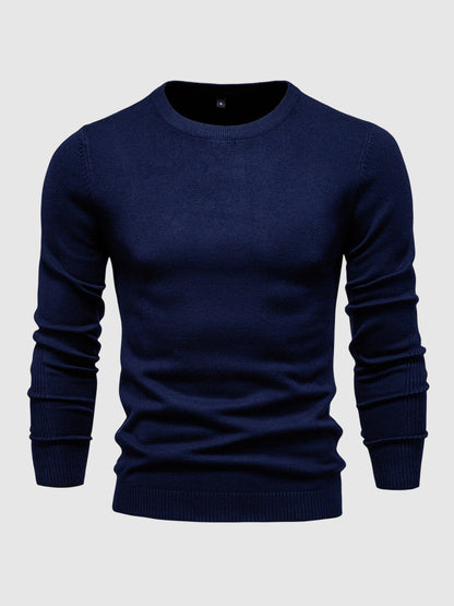 Men's casual crew neck slim fit sweater