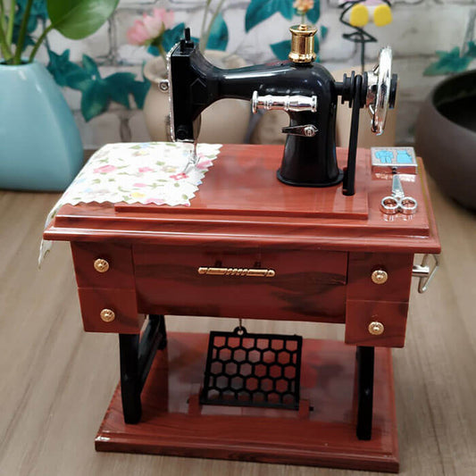 Mother's Day Gift - Sewing Machine Music Box