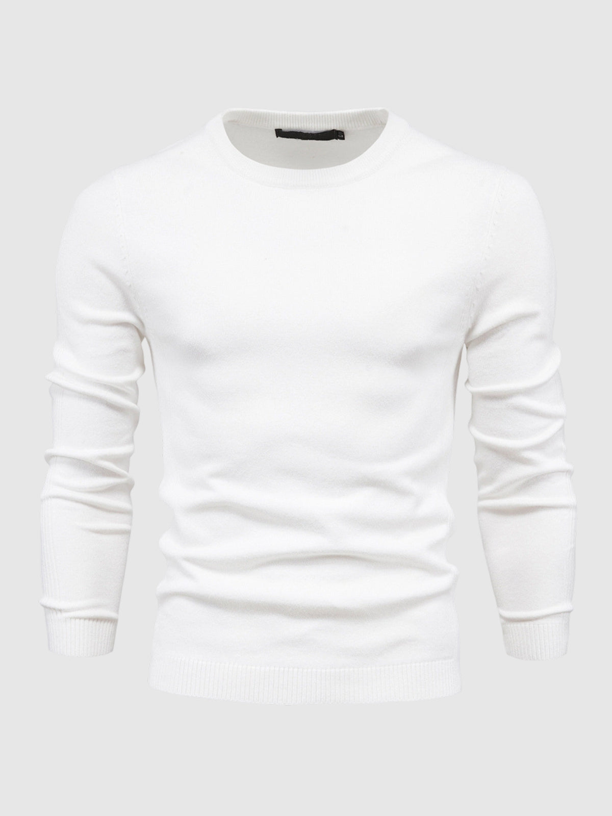 Men's casual crew neck slim fit sweater