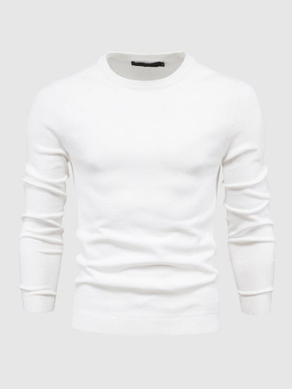 Men's casual crew neck slim fit sweater