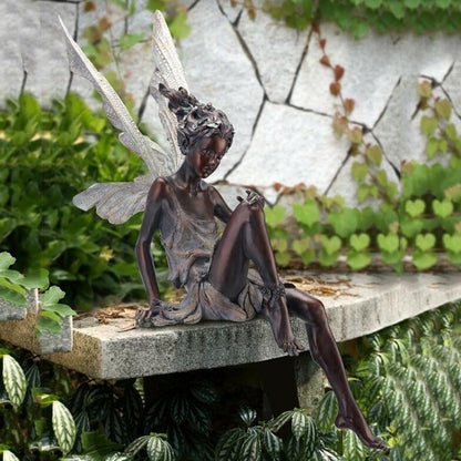 Tudor and Turek Sitting Fairy Statue